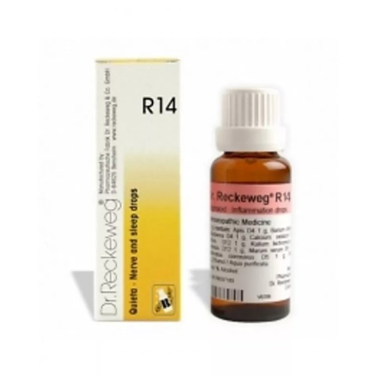 Dr. Reckeweg R14 Gocce Omeopatiche per Insonnia e Agitazione 50ml