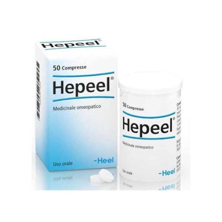 Guna Heel Hepeel Medicinale Omeopatico per Fegato 50 Compresse