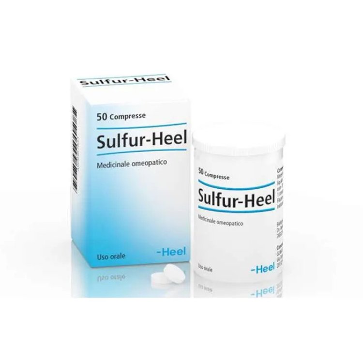 Guna Sulfur 50 Compresse Medicinale Omeopatico per Eczema e Dermatiti Guna Sulfur 50 Compresse Medicinale Omeopatico per Eczema e Dermatiti