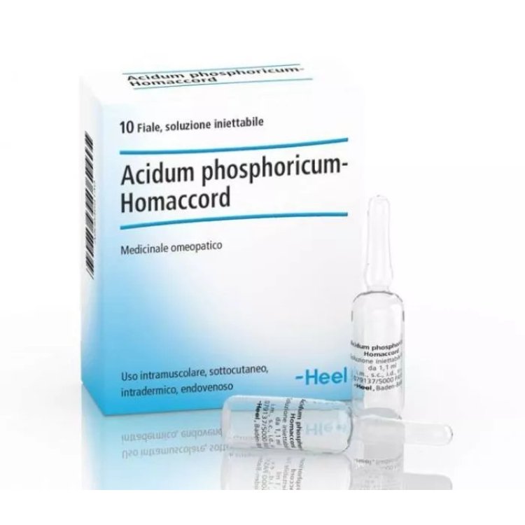 Guna Heel Acidum Phosphoricum-Homaccord Medicinale Omeopatico per Esaurimento Mentale - 10 Fiale