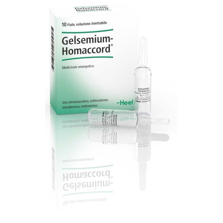 Guna Gelsemium Homaccord: Rimedio Omeopatico in 10 Fiale da 1,1 ml