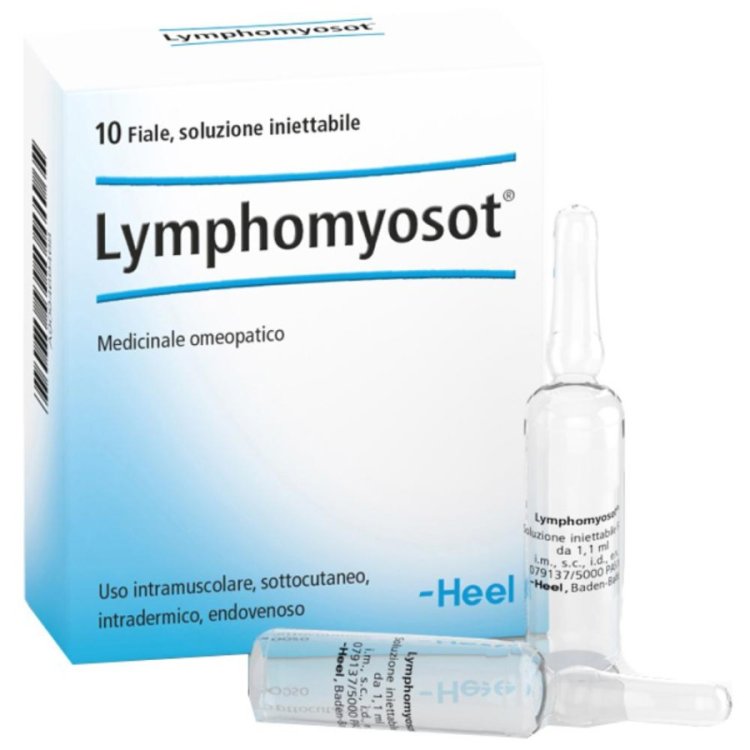 Guna Heel Lymphomyosot Medicinale Omeopatico Supporto Linfatico 10 Fiale