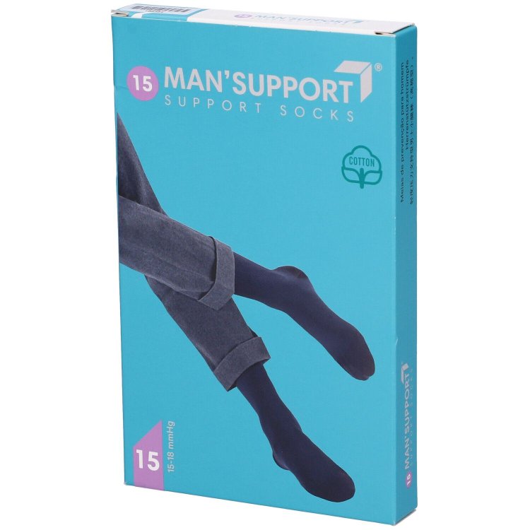 Gloria Man Support 15Cot Gambaletto Preventivo Antracite Taglia 2