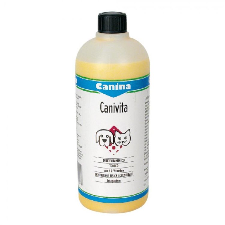 Canina Canivita Multivitaminico Cani e Gatti Supporto Nutrizionale 100ml