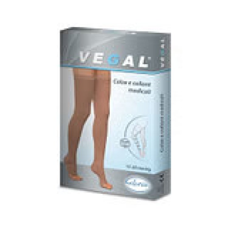 Gloria Med Soft 151 Gambaletto Lungo Beige Misura Medium Classe 1