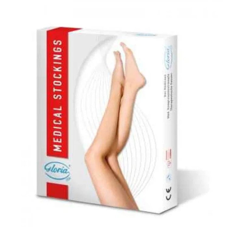 Gloria Med Strong 261 Gambaletto Corto Beige Misura Media