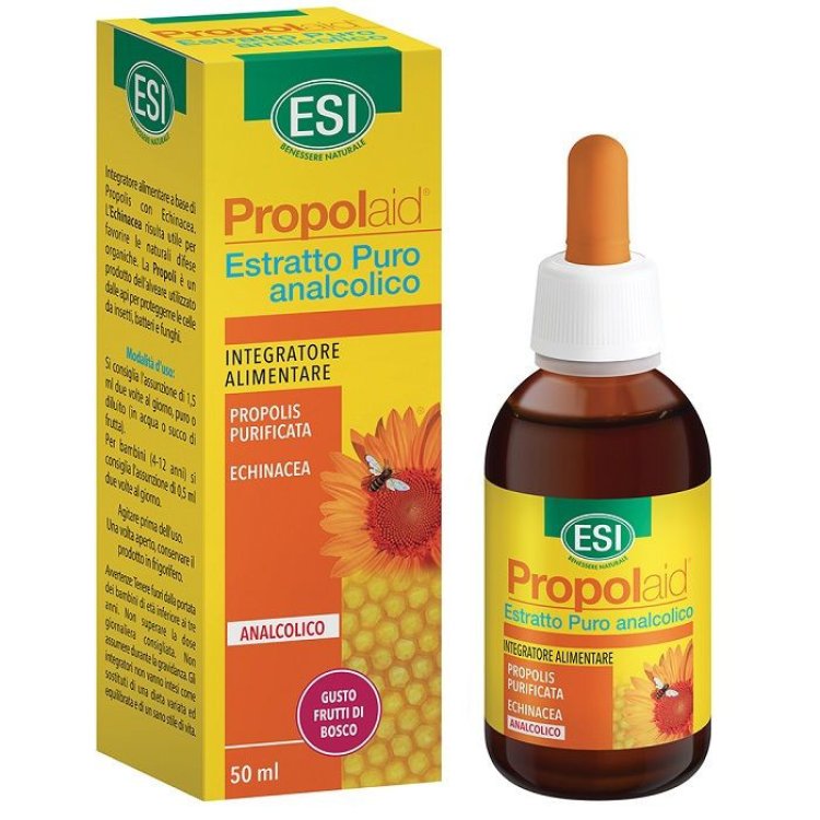 Propolaid Estratto Puro Analcolico Integratore per Difese Immunitarie 50 ml