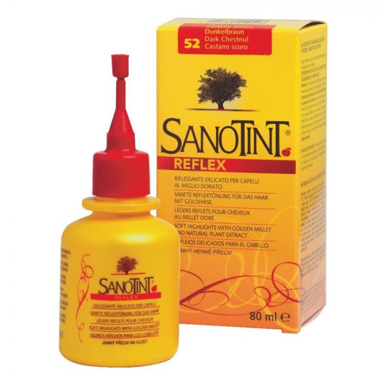 Sanotint Reflex Riflessante Castano Scuro per Capelli 80 ml
