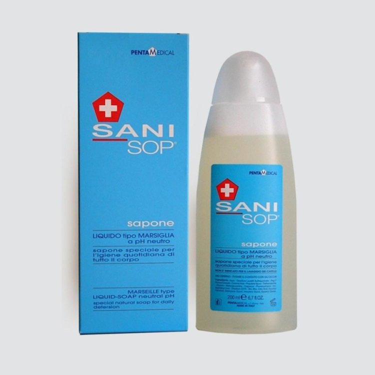 Pentamedical SaniSop Sapone di Marsiglia Liquido per Igiene Quotidiana 200ml