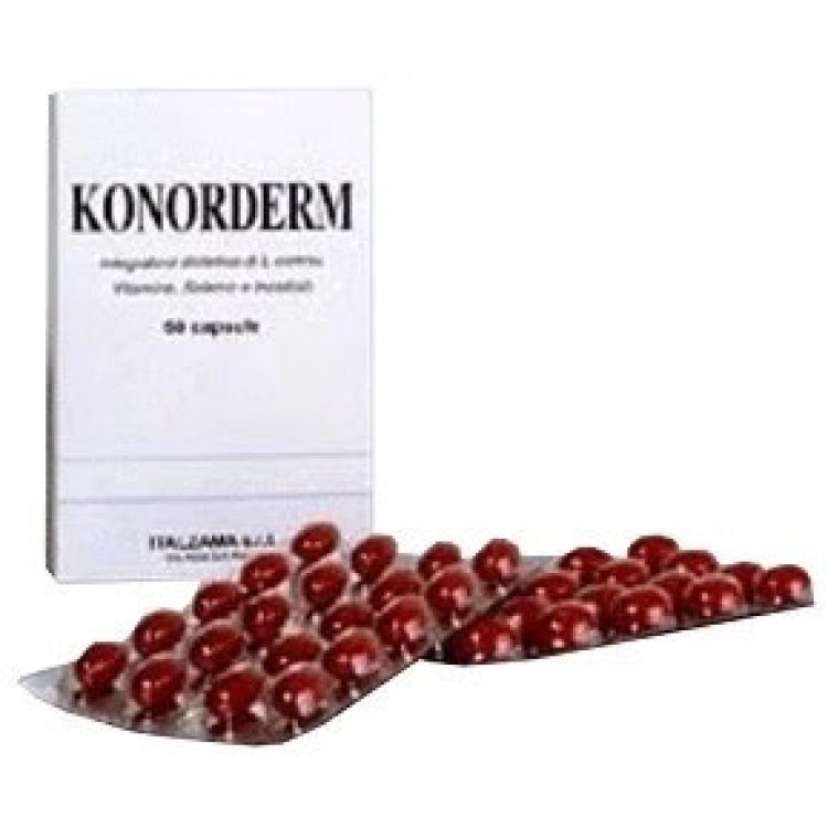 Italzame Konorderm Integratore Antiossidante per Difesa Immunitaria e Bellezza - 60 Capsule