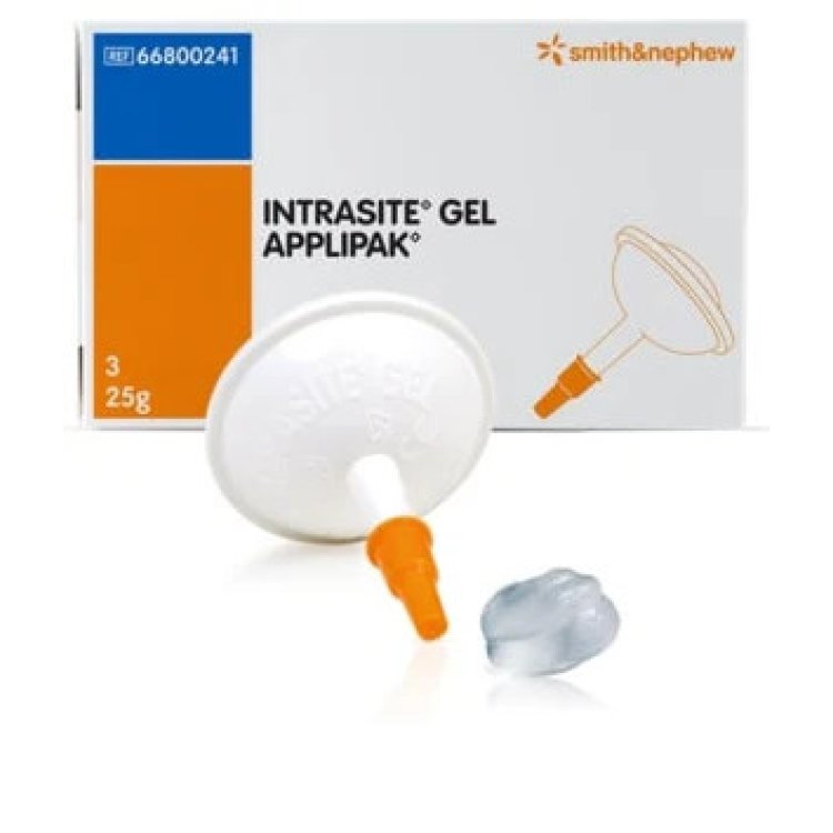 Intrasite Gel Idrogel Amorfo per Tessuto Necrotico 8g 10pz Intrasite Gel Idrogel Amorfo per Tessuto Necrotico 8g 10pz