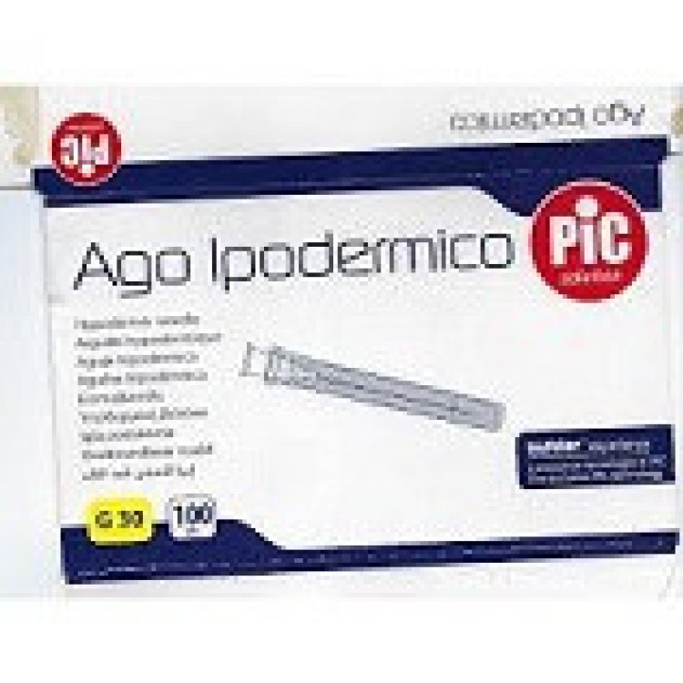 Pic Ago Monouso Ipodermico 30G x 13mm Sterile Luer Lock 100 Pezzi