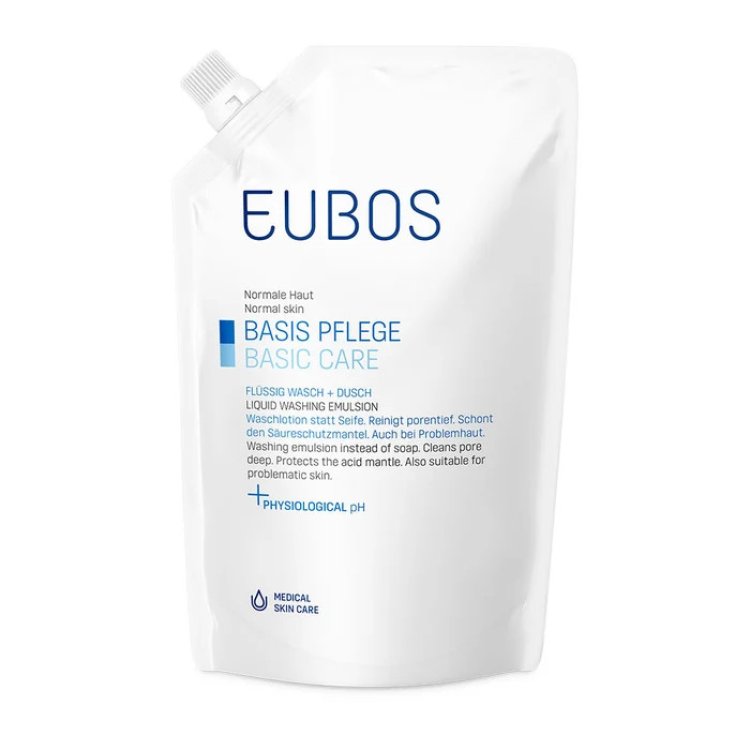 Eubos Detergente Liquido Ricarica Delicato per Tutta la Famiglia 400 ml