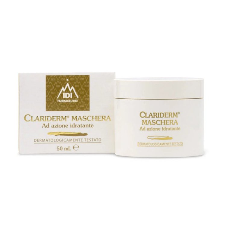 Idi Clariderm Maschera Viso Idratante e Sebo-equilibrante 50ml