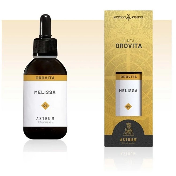 Nuova astrum Melissa Orovita Gocce Orali Erboristiche Calmante Sonno 50ml