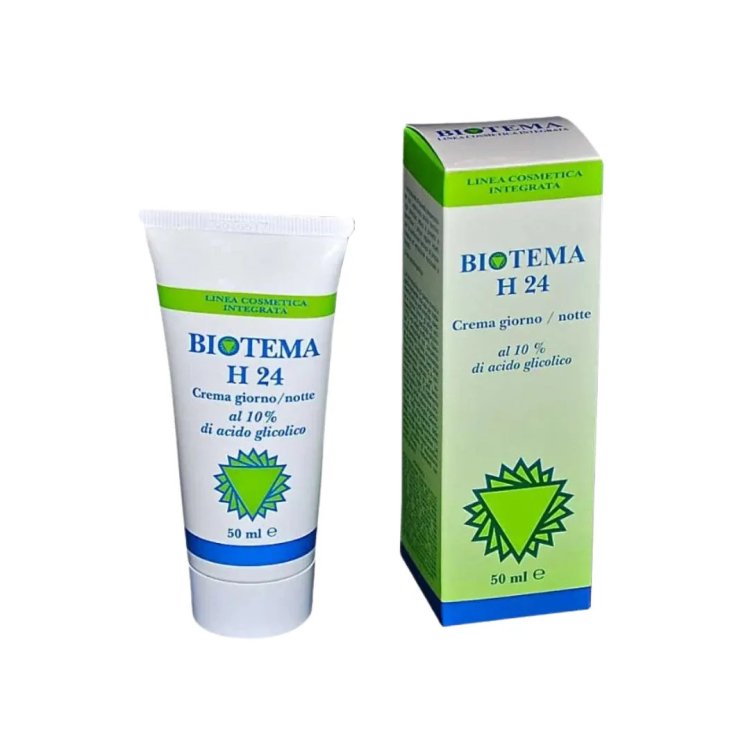 Biotema H24 Crema Acido Glicolico 10% Antirughe Levigante 50ml Biotema H24 Crema Acido Glicolico 10% Antirughe Levigante 50ml