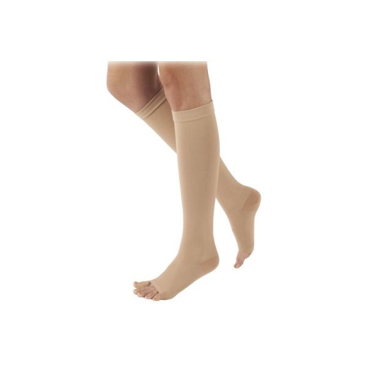 Sigvaris 503 Ad Gambaletto Compressivo Beige Punta Aperta S Plus