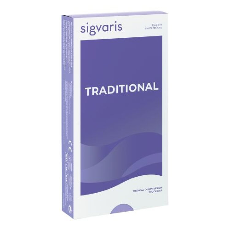 Sigvaris 503 AD Gambaletto Lungo Punta Aperta Beige M