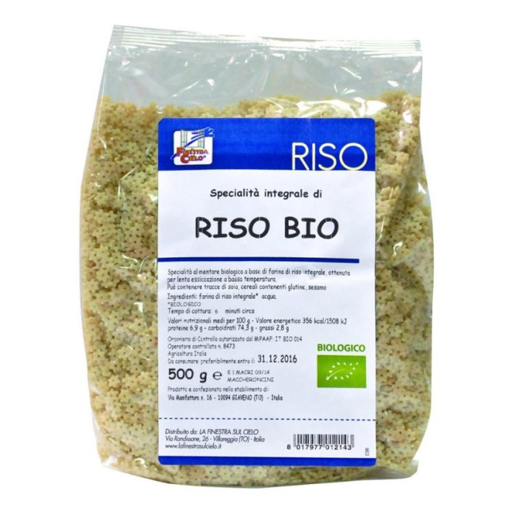 Biotobio Stelline Riso Bio Integrale, 500 g