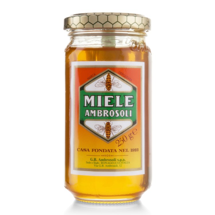 Ambrosoli Miele Millefiori Puro Miscela Fioriture Selezionate Vasetto 250g