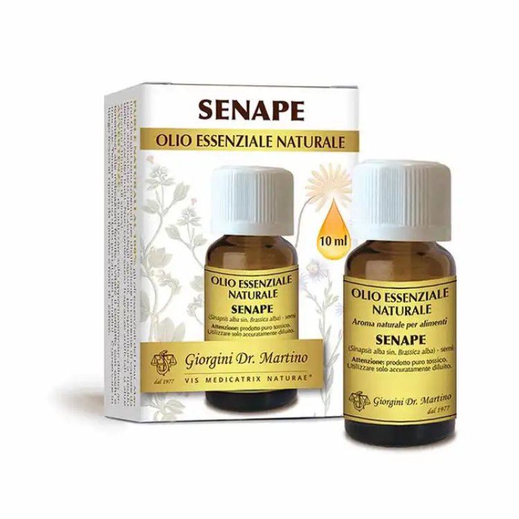 Giorgini Senape Olio Essenziale Aroma Naturale per Alimenti 10ml