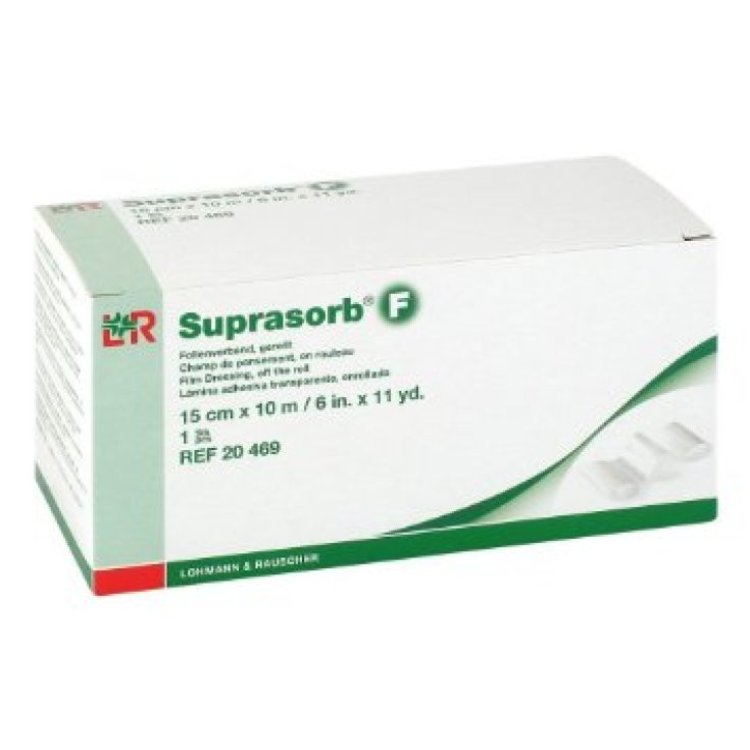 Lohmann & Rauscher Suprasorb F Rotolo Film Poliuretano Trasparente 10cm x 10m
