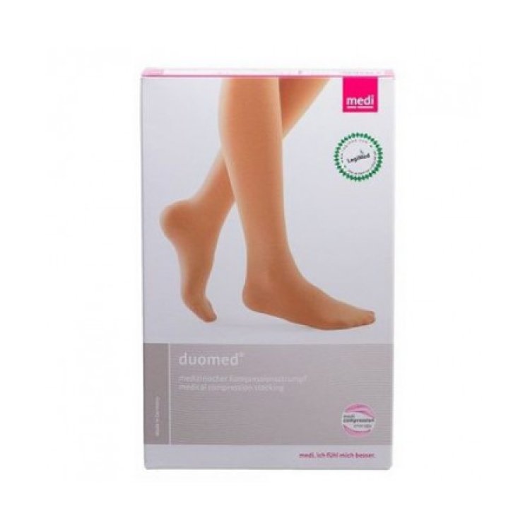 Medi Italia Gambaletto Compressivo Duomed 533 Classe 1 Corto Punta Aperta Taglia L