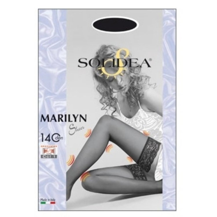 Solidea Marilyn 140 Sheer Autoreggente Glac&egrave; Taglia M