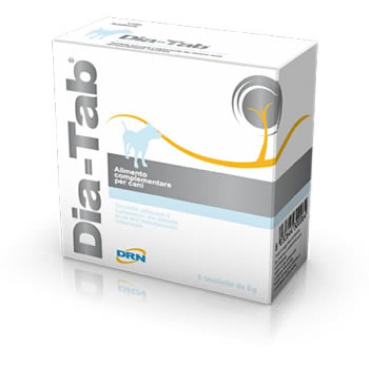 DRN Dia-Tab Alimento Complementare per Cani per Diarrea - 6 Tavolette DRN Dia-Tab Alimento Complementare per Cani per Diarrea - 6 Tavolette