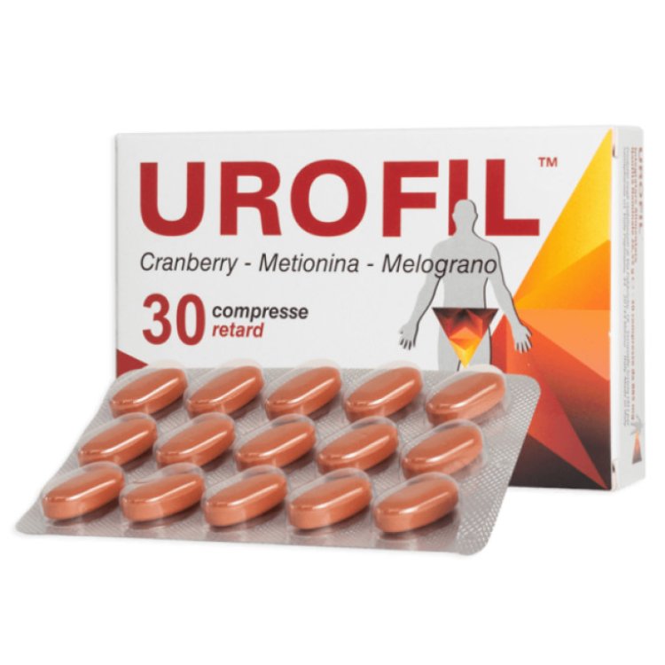 Sanitpharma Urofil Integratore per Vie Urinarie con Mirtillo Rosso 30 Compresse Sanitpharma Urofil Integratore per Vie Urinarie con Mirtillo Rosso 30 Compresse
