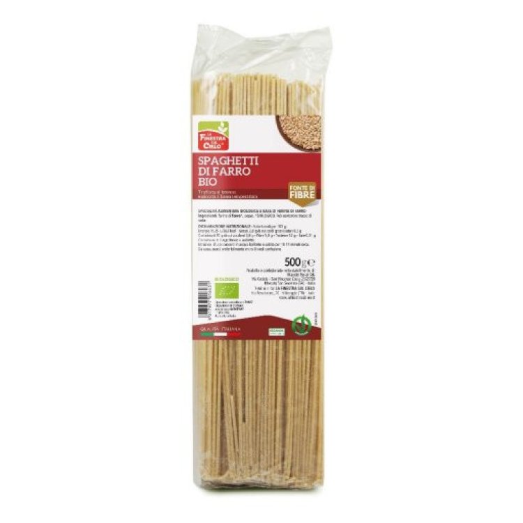 Biotobio Spaghetti di Farro Bio Pasta Biologica Italiana 500g