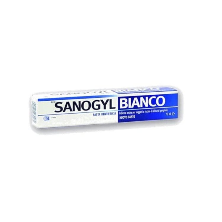 Sanogyl Bianco Pasta Dentifricia Antibatterica Prevenzione Carie 75 ml