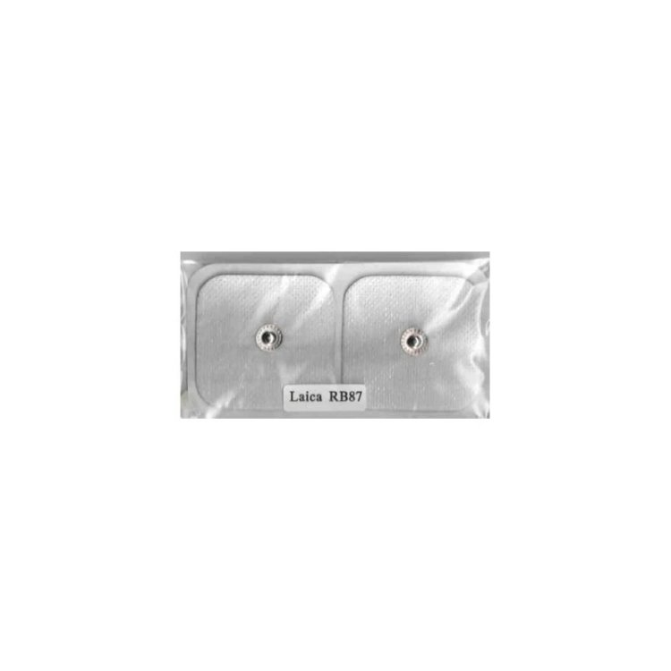 Laica Elettrodi di Ricambio Bodyform BM4700 con Snap, 2 pezzi