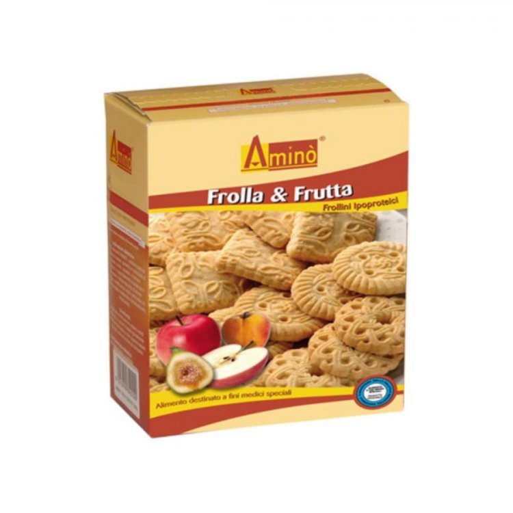 Nove Alpi Frollini Aproteici con Frutta Senza Glutine per Diete Speciali 200g