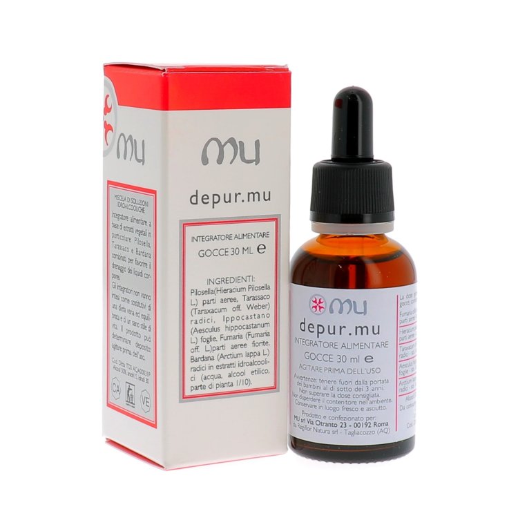 Mu Srl Depur Mu Gocce Integratore Alimentare Drenante Depurativo 30ml