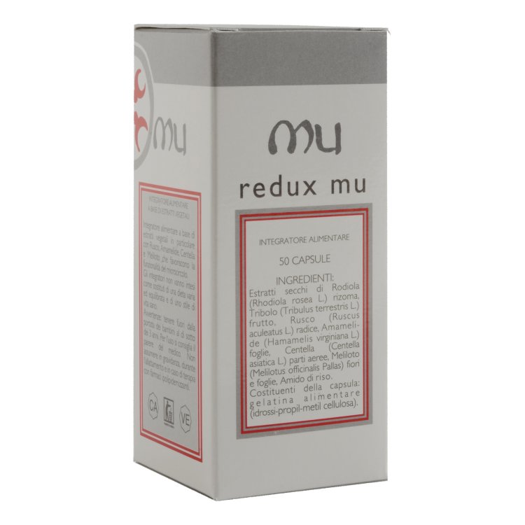 Mu Redux Mu Integratore Alimentare per Dimagrimento 50 Capsule