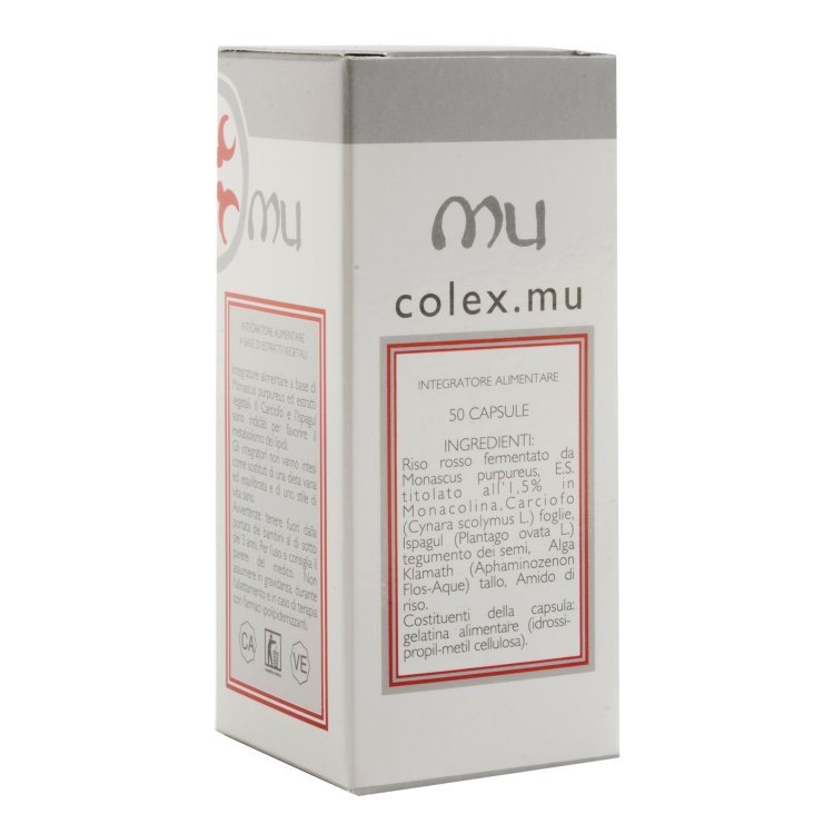 Mu Colex Mu Integratore Alimentare per Metabolismo Lipidico 50 Capsule