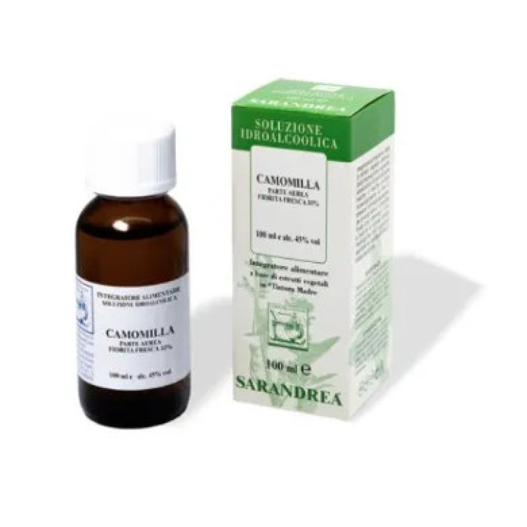 Sarandrea Camomilla Romana Tintura Madre Gocce per Digestione e Rilassamento 100ml