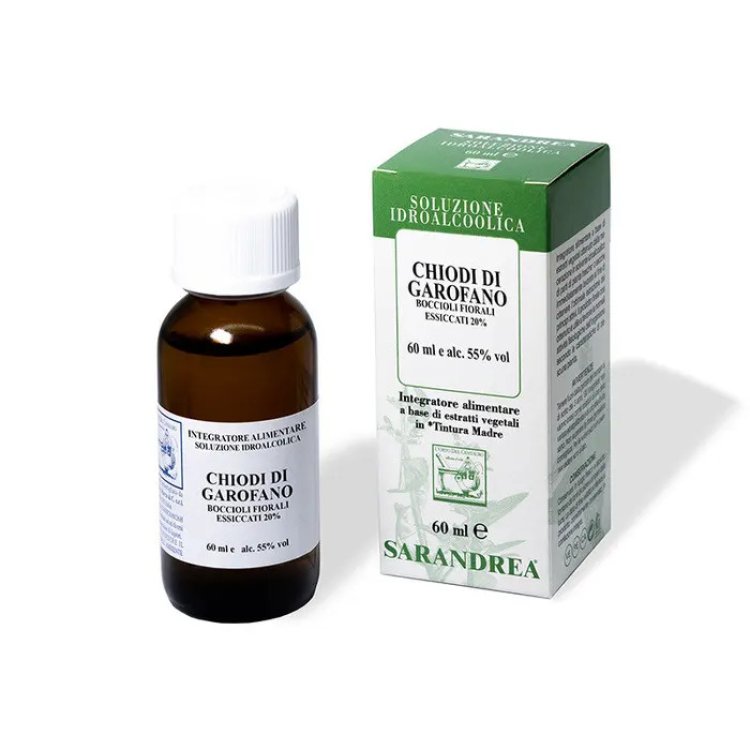 Sarandrea Chiodi di Garofano Tintura Madre Integratore Alimentare in Gocce 60ml