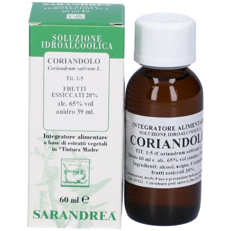 Sarandrea Coriandolo Tintura Madre Gocce Orali 60ml