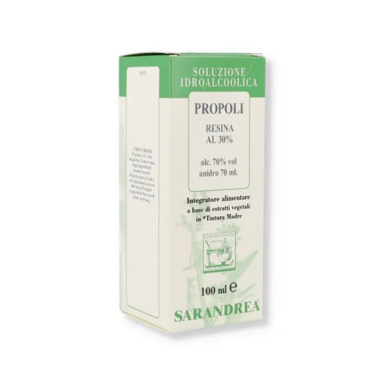 Sarandrea Propoli Soluzione Idroalcolica Cicatrizzante e Antinfiammatorio 100ml