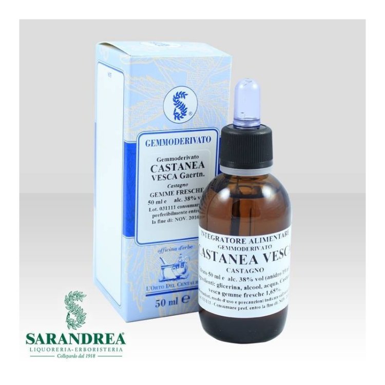 Sarandrea Marco &c Castanea Vesca Macerato Glicerico Rimedio Fitoterapico 100ml