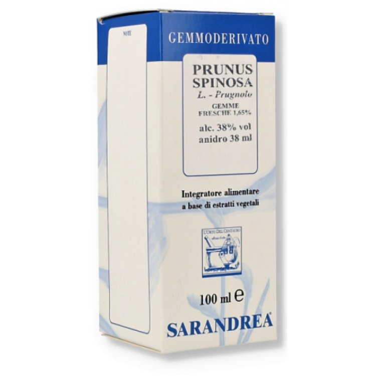 Sarandrea Prunus Spinosa Gemmoderivato Integratore Benessere 100ml