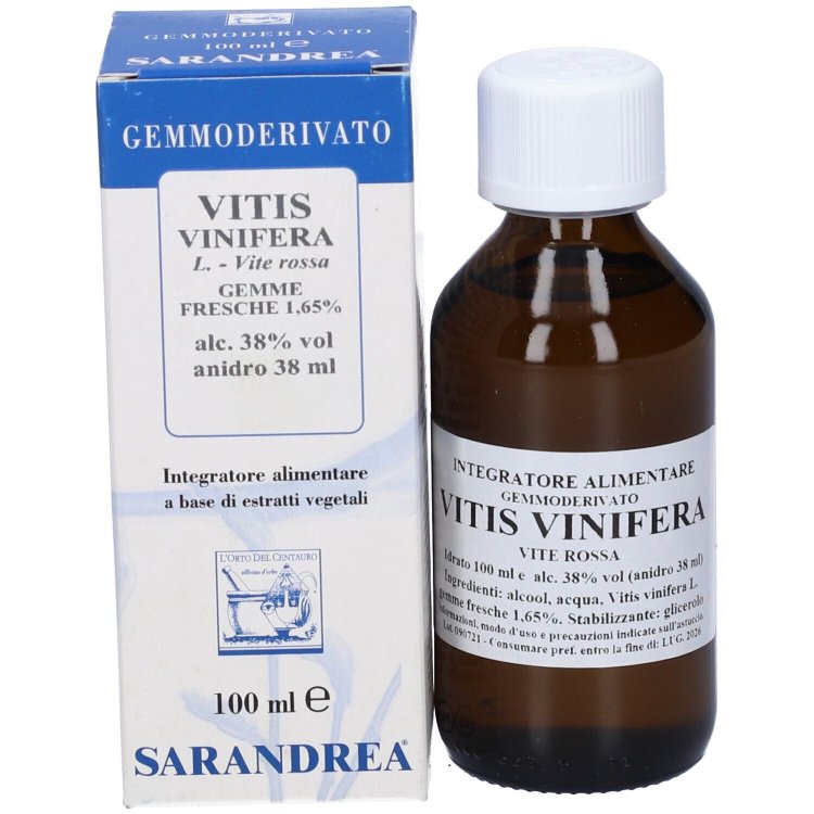 Sarandrea Vitis Vinifera Macerato Glicerico Integratore Alimentare 100ml