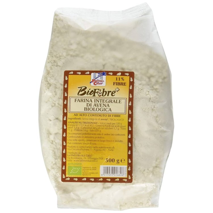 La Finestra Sul Cielo Farina Integrale di Avena Biologica 500g