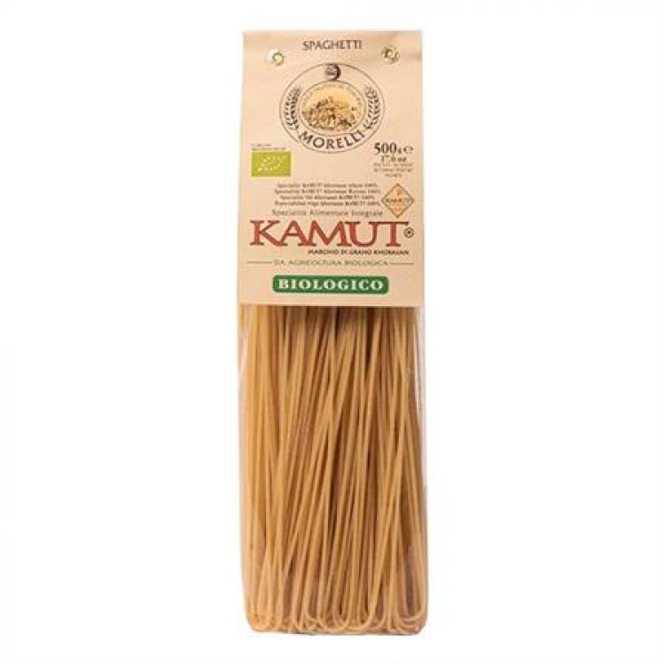 Biotobio Spaghetti Integrali Kamut Bio 500g Pasta di Grano Khorasan Vegana