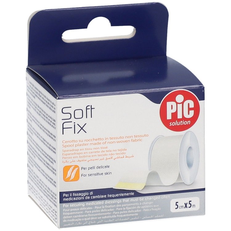 Pic Sensitive Fix Cerotto in Seta Ipoallergenico per Pelli Delicate 1,25x500cm