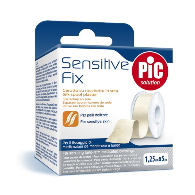 Pic Sensitive Fix Cerotto in Seta Ipoallergenico per Pelli Delicate 5cm x 5m