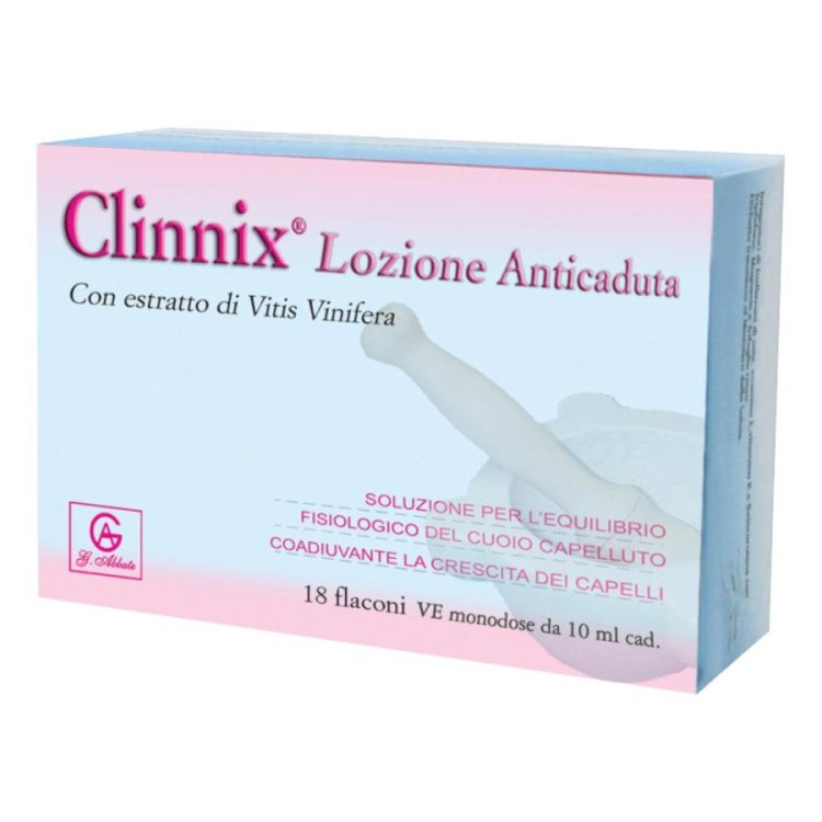 Clinnix Lozione Anticaduta 18 Fiale Monodose per Capelli con Vitis Vinifera Clinnix Lozione Anticaduta 18 Fiale Monodose per Capelli con Vitis Vinifera