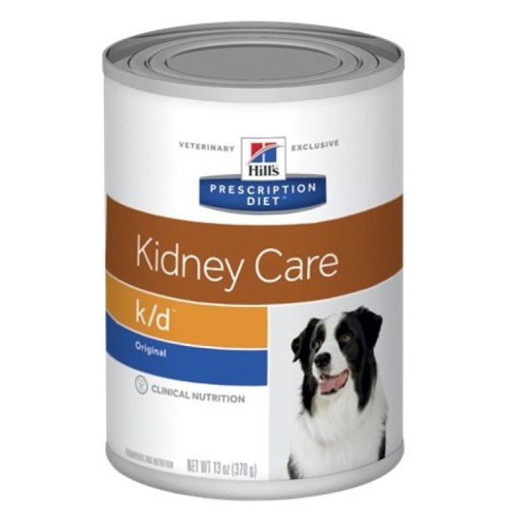 Hill's Prescription Diet K/D Kidney Care Alimento Umido per Cani con Patologie Renali 370g Hill's Prescription Diet K/D Kidney Care Alimento Umido per Cani con Patologie Renali 370g